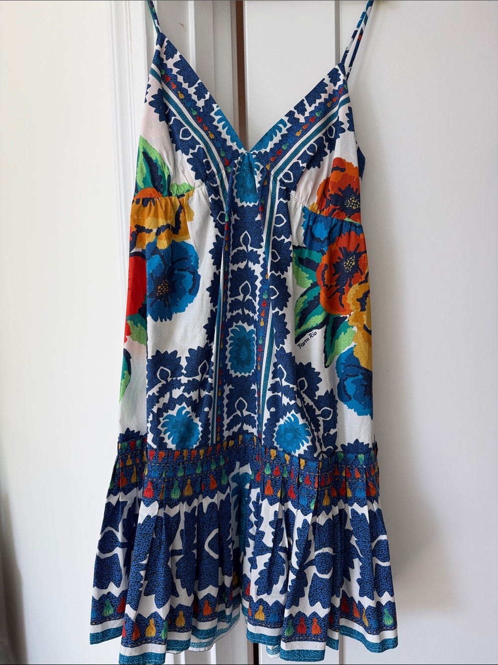 Farm Rio Sleeveless Floral Sundress Size XXS